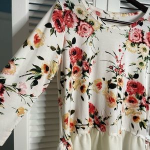 Floral Delicate Top